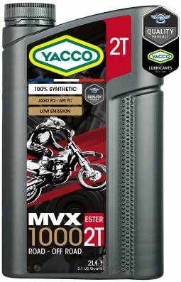 Масло моторное YACCO MVX 1000 2T (1 L)